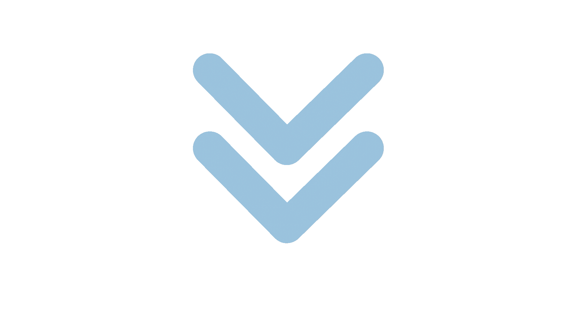 Animated double chevron down